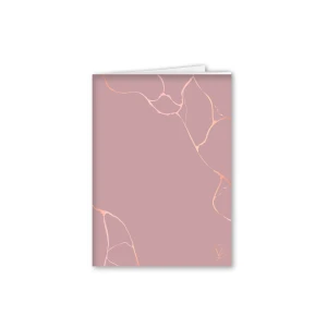 Schrift A5 lijn Valo rose