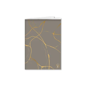 Schrift A5 lijn Valo taupe
