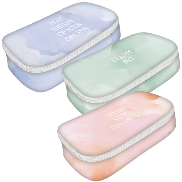 Etui bakmodel XL 24x12cm GB Blisz zalm