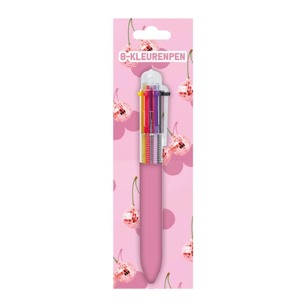 8 kleurenpen Cherry