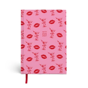 Agenda A5 26/27 PINK - Kiss