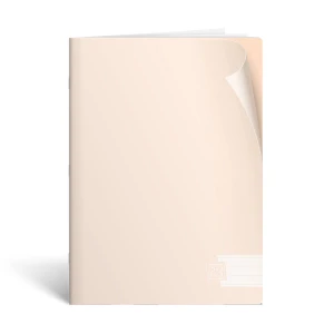 Schrift A4 Ruit 10mm PP SOHO Pastel - Peach
