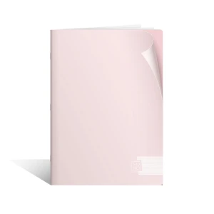 Schrift A5 Lijn PP SOHO Pastel - Roze