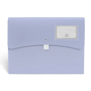 Harmonicamap PP SOHO Pastel - Blauw
