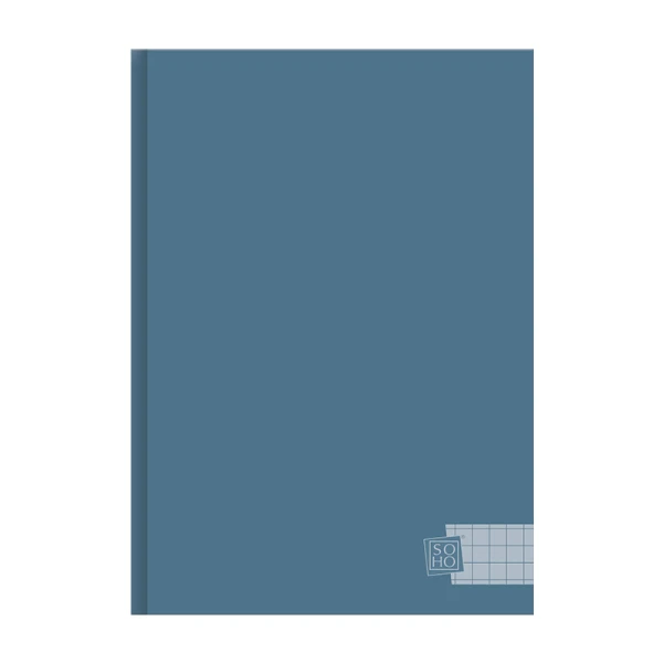 Schrift A4 10mm SOHO Urban blauw