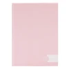 Schrift harde kaft A4 lijn SOHO Pastel roze