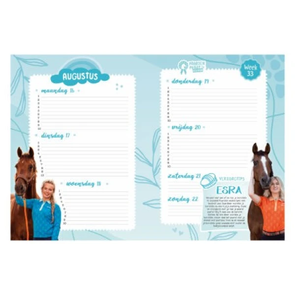 Schoolagenda Paardenpraat TV 2021 - 2022 - Afbeelding 5