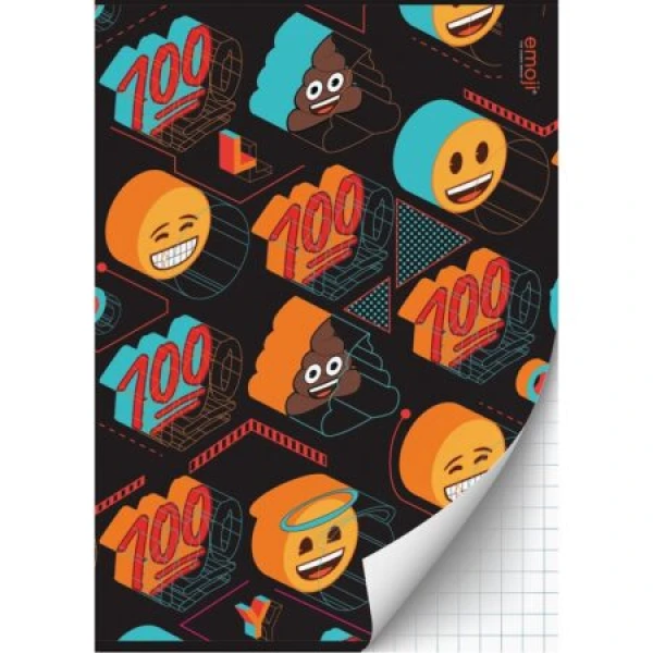 Schrift A4 ruit Emoji