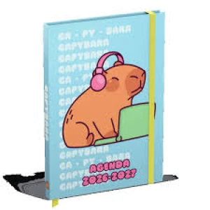 Schoolagenda Cool Animals Capybara 2026 - 2027