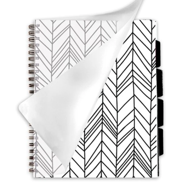 Collegeblok A4 Zepp White