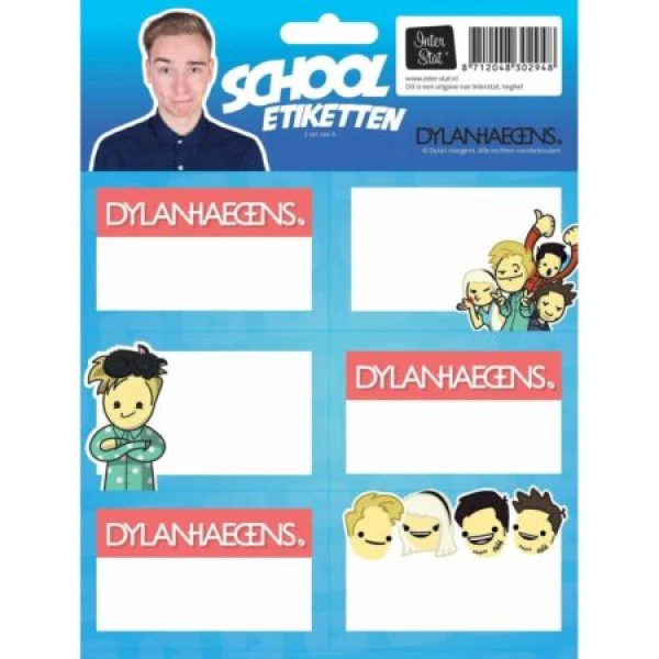 Etiketten Dylan Haegens