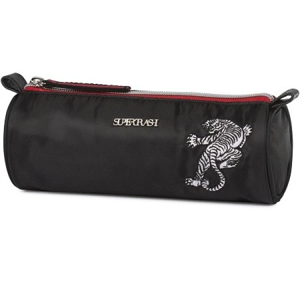 Etui Supertrash Zwart rond