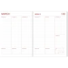 Schoolagenda Fabrique Flower 2025 - 2026