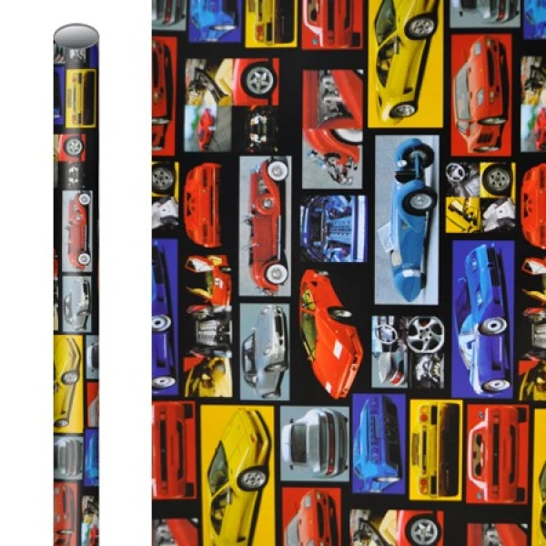 Kaftpapier Cars 5m x 50cm
