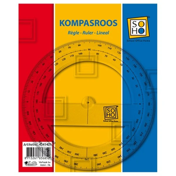 Kompasroos transparant