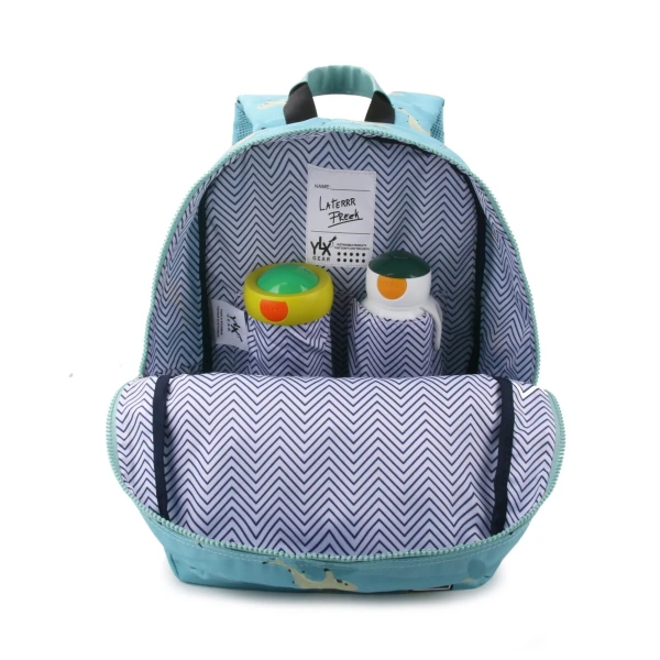 YLX & Freek Vonk Oriole Backpack | Turquoise Water & Sharks