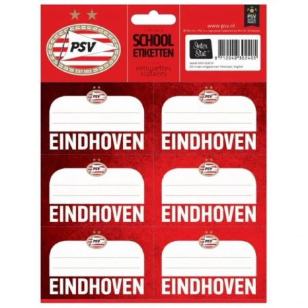 Etiketten PSV