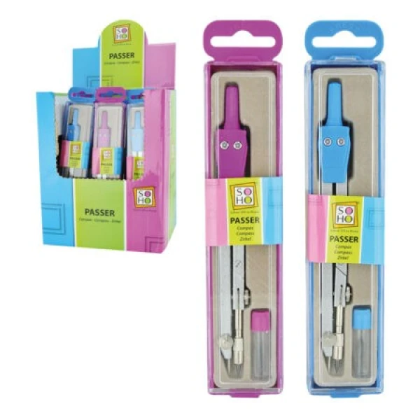 Passer blauw en paars