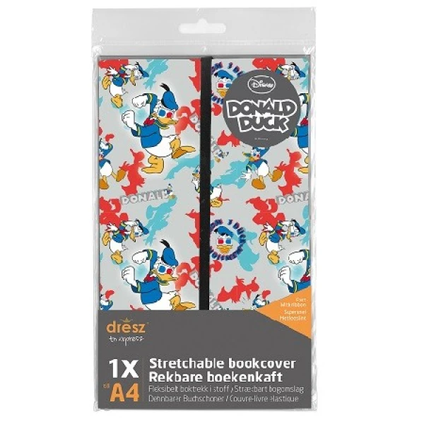 Rekbare boekenkaft Donald Duck