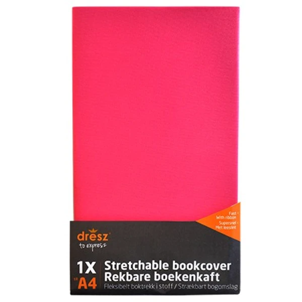 Rekbare boekenkaft Roze - Afbeelding 2