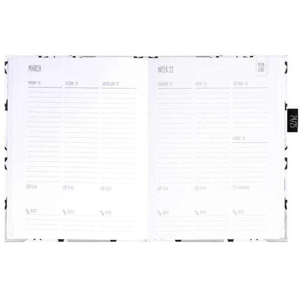 Schoolagenda Pepa Lani Big Silver Star 18mnd 2024 - 2025