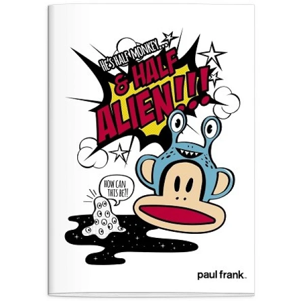 Schrift A4 lijn Paul Frank Boys