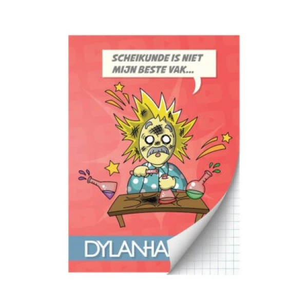 Schrift A4 ruit Dylan Haegens Team