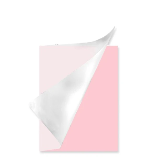 Schrift A5 lijn plastic Pastel roze