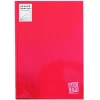 Schrift harde kaft A4 met lijn rood