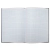 Schrift harde kaft A4 ruit Zwart - Afbeelding 2