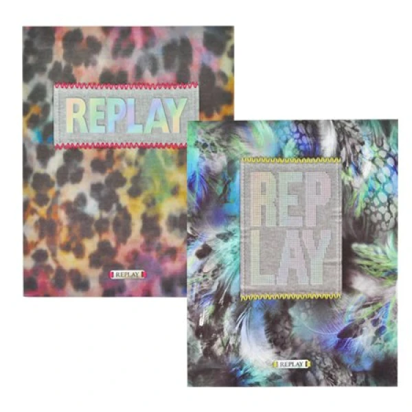 Schriften A5 lijn Replay Fashion
