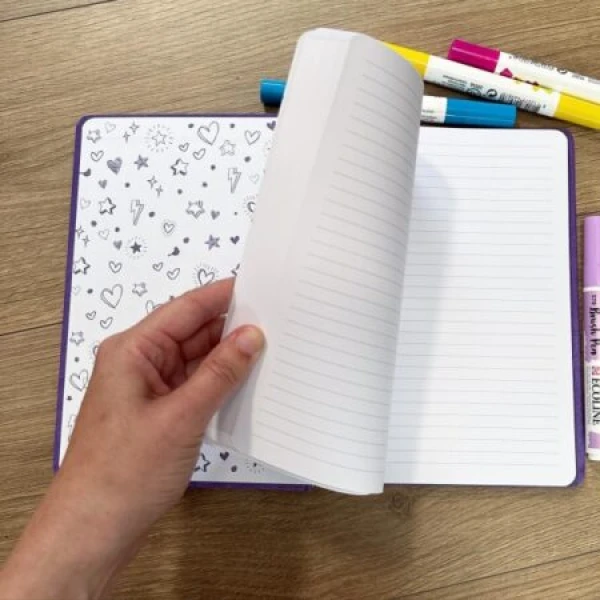 Notitieboek Creachick met harde kaft - Afbeelding 2