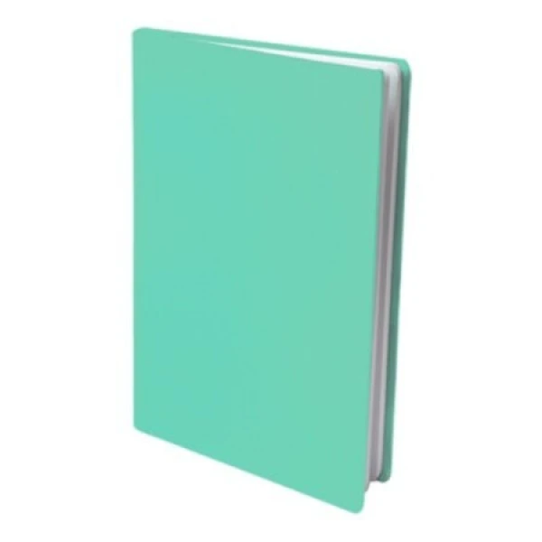 Rekbare boekenkaft pastel groen