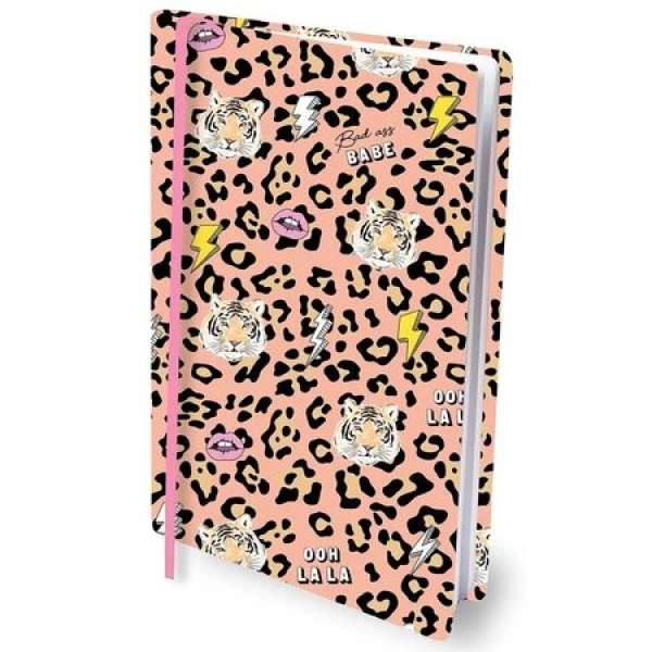 Rekbare boekenkaft tiger