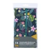 Rekbare boekenkaft tropical flower