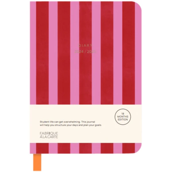 Schoolagenda Fabrique Stripes 2024 - 2025