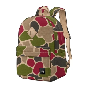 Rugtas Basics met laptopvak camo