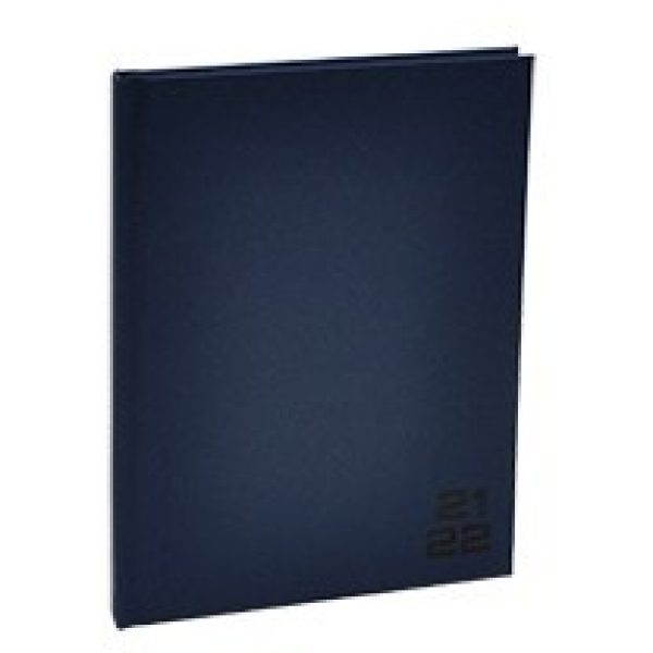 Schoolagenda A5 pearly blauw 2021 - 2022