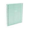 Schoolagenda A5 Planner spiraal Pastelgroen