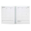 Schoolagenda A5 Planner spiraal Pastelgroen