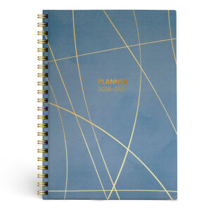 Planner 29x21cm spiraal ELARA - Blauw