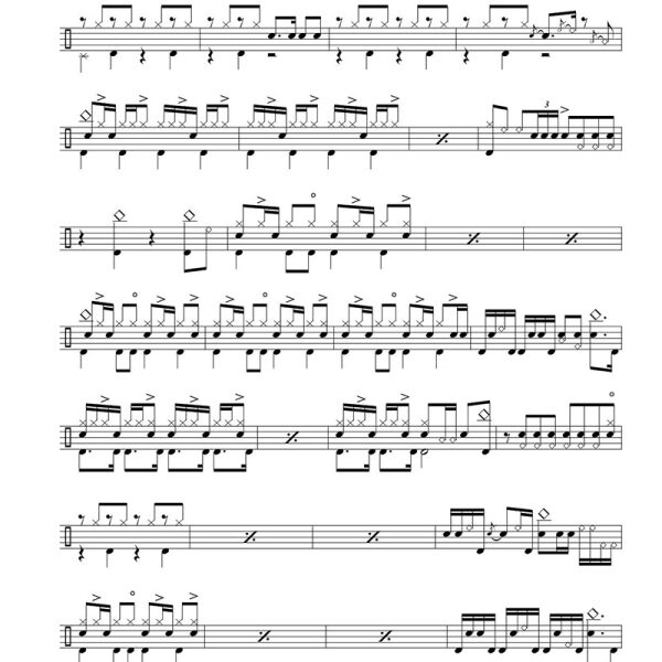 Muziekschrift a5