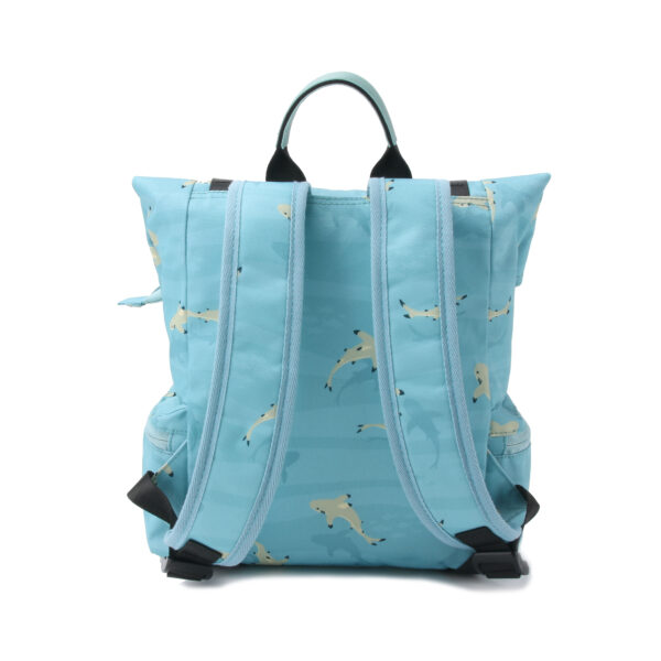 YLX & Freek Vonk Original Backpack 2.0 | Kids | Turquoise Water & Sharks
