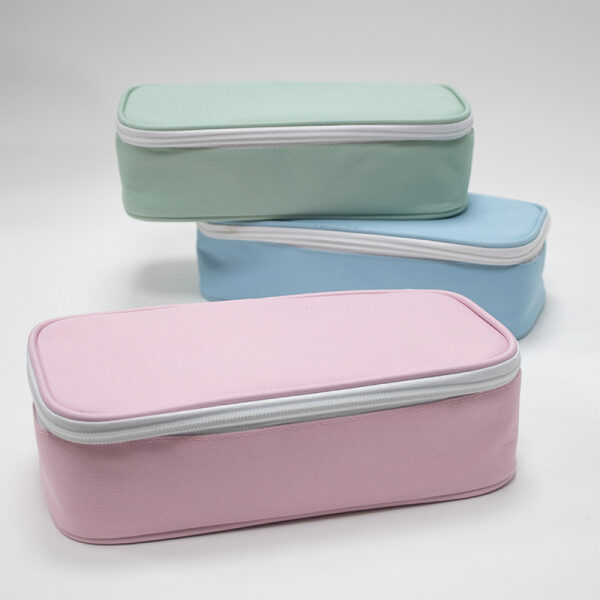 Etui bakmodel XL 24x12cm GB Pastel groen