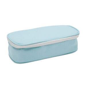 Etui bakmodel XL 24x12cm GB Pastel blauw