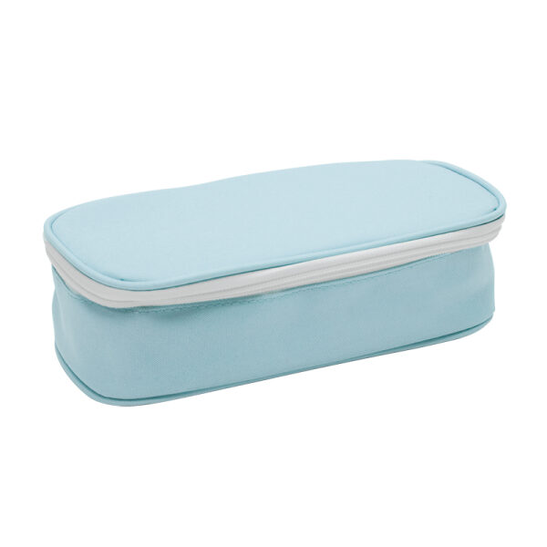 Etui bakmodel XL 24x12cm GB Pastel blauw