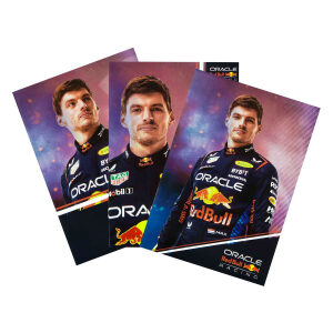 Max Verstappen A5 schriften lijn 3 stuks