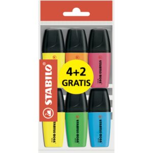 Stabilo Boss mini 6 stuks
