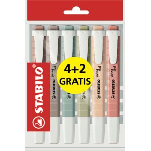 Stabilo Swing cool Naturecolor 6 stuks