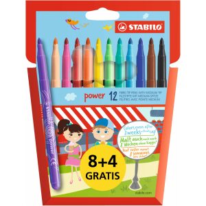 Stabilo Power 24 viltstiften
